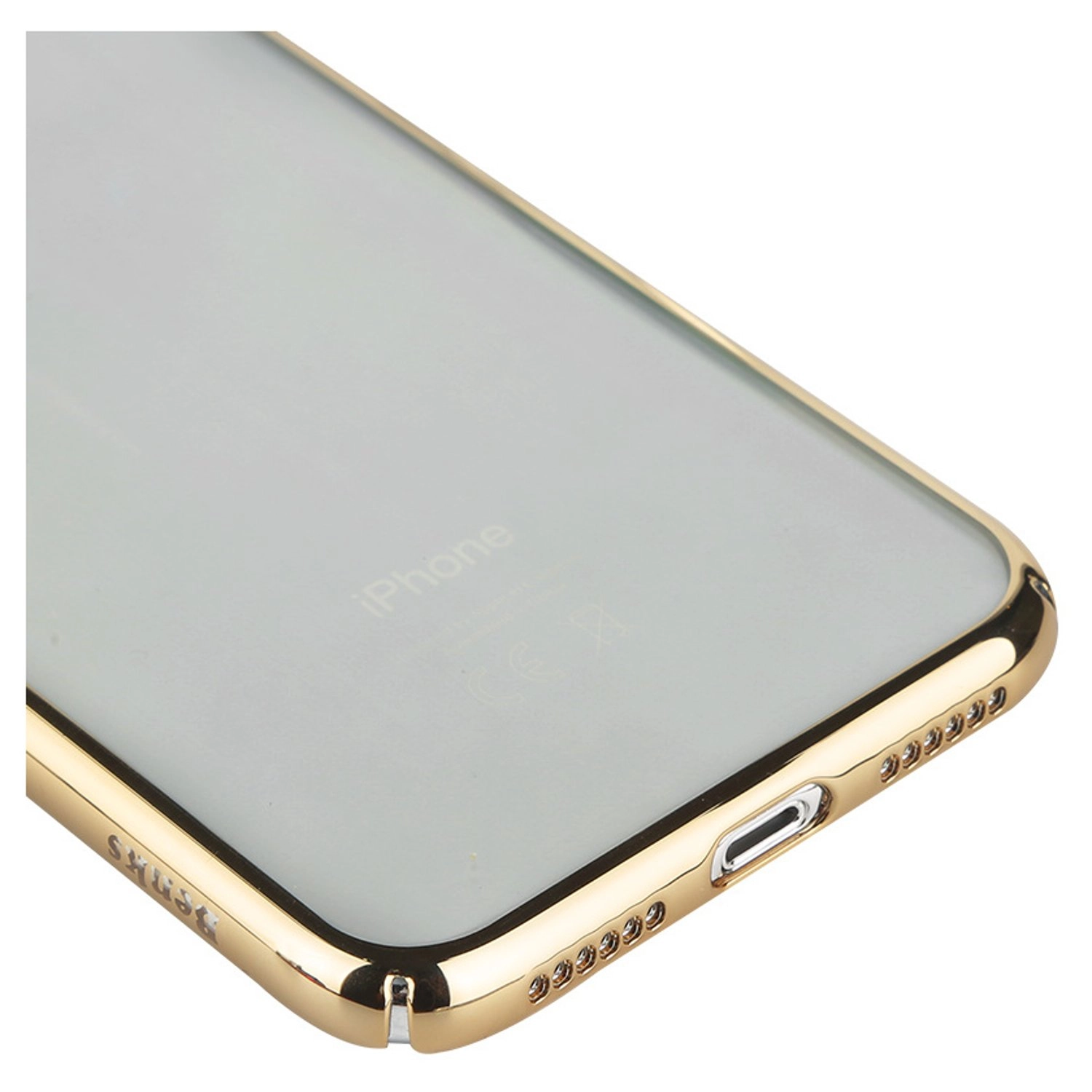 Electroplating Cover Back Case for Apple iPhone X