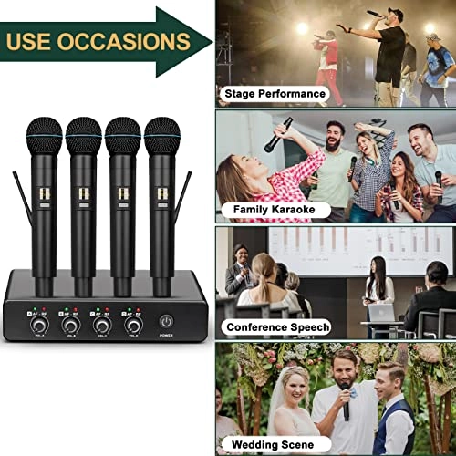 R5 - 4 microphones UHF