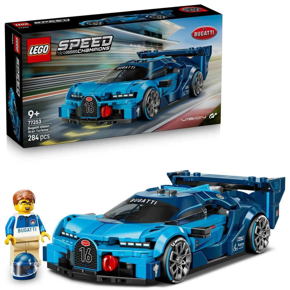 Speed Champions Bugatti Vision GT Hyper Sports Car (77253)