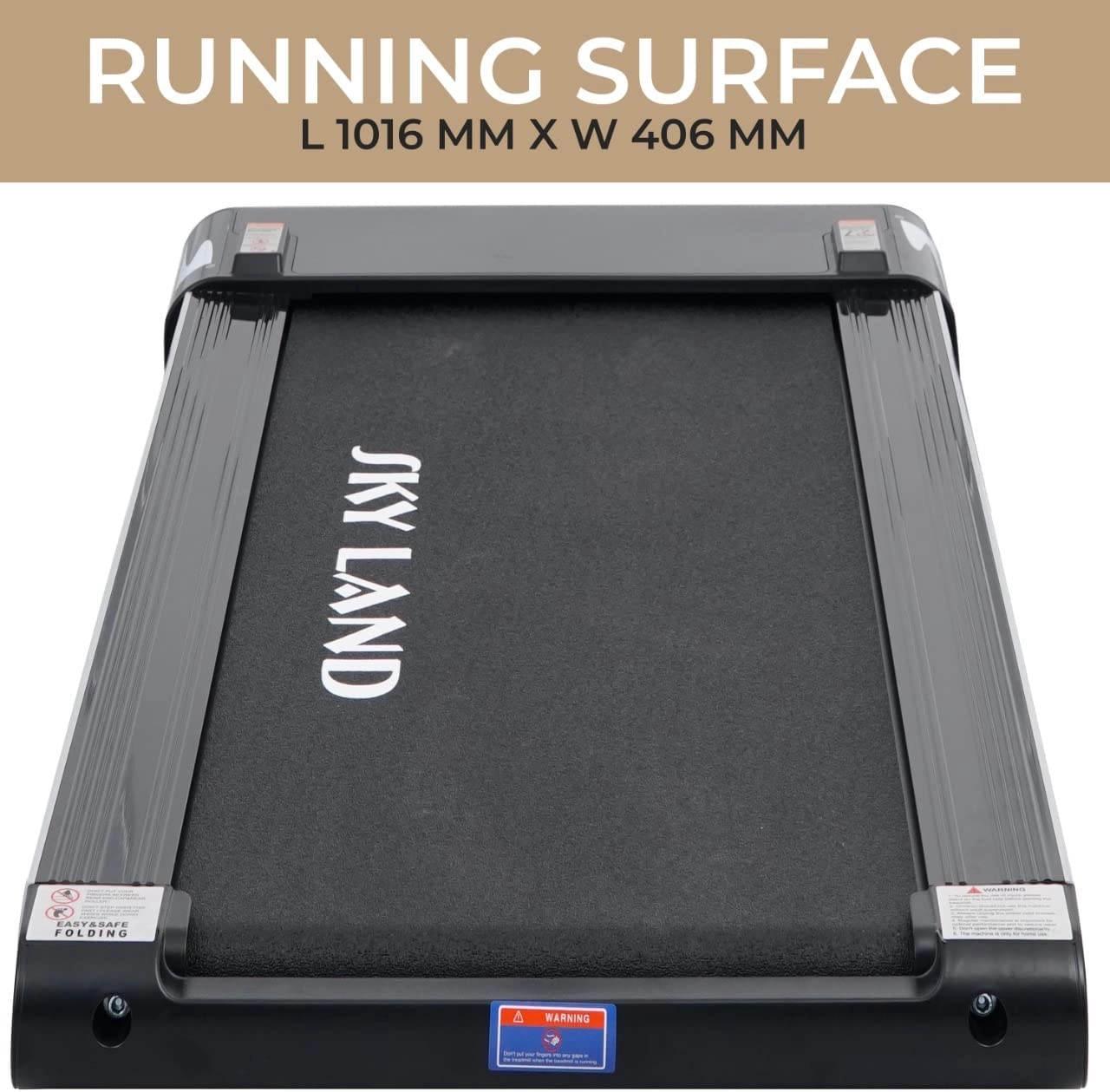 2 in 1 Treadmill Machine Walking Pad & Running Pad 4hp Dimension2D[width=400.0, height=1100.0]mm