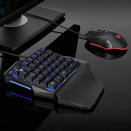 One Handed Keyboard Mini Gaming Keypad - Wired