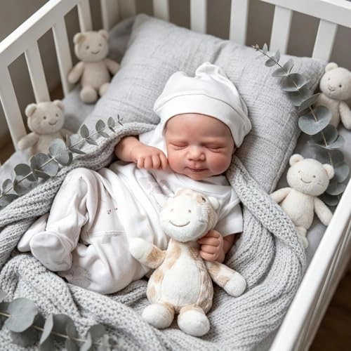 Pascale Reborn Baby Doll - 18 inch full body soft vinyl Girl Ages 3+