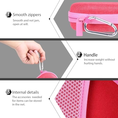 Hard Case Replacement for Logitech POP Wireless Mouse - Heartbreaker Rose Case