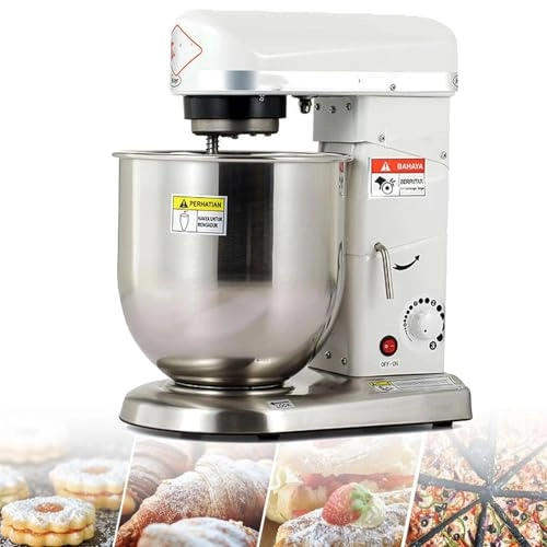 Professional Stand Mixer - 7L 350W/500W/500W