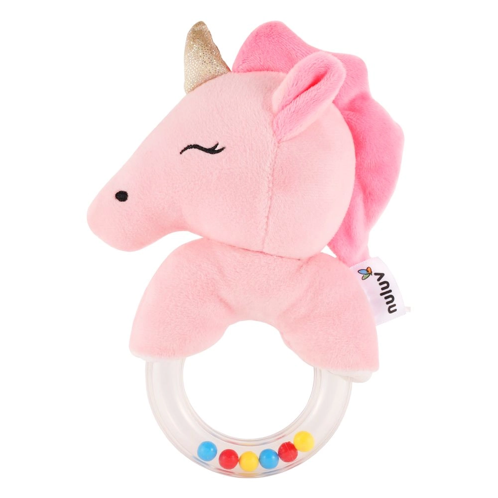 Nuluv Playtime Unicorn Ring Rattle - Suitable For 0 to 12 Years