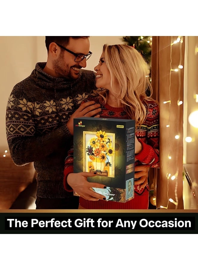 Flowers Sunflower Building Sets - 14 pcs