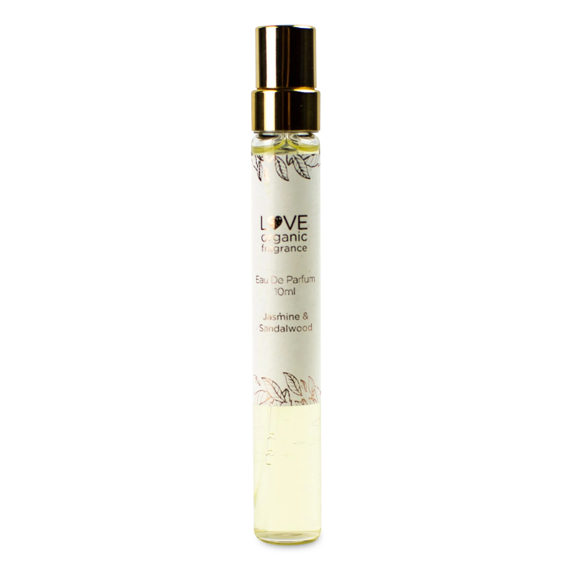 corincraft love organic fragrance Jasmine & Sandalwood Eau de Parfum 10ml