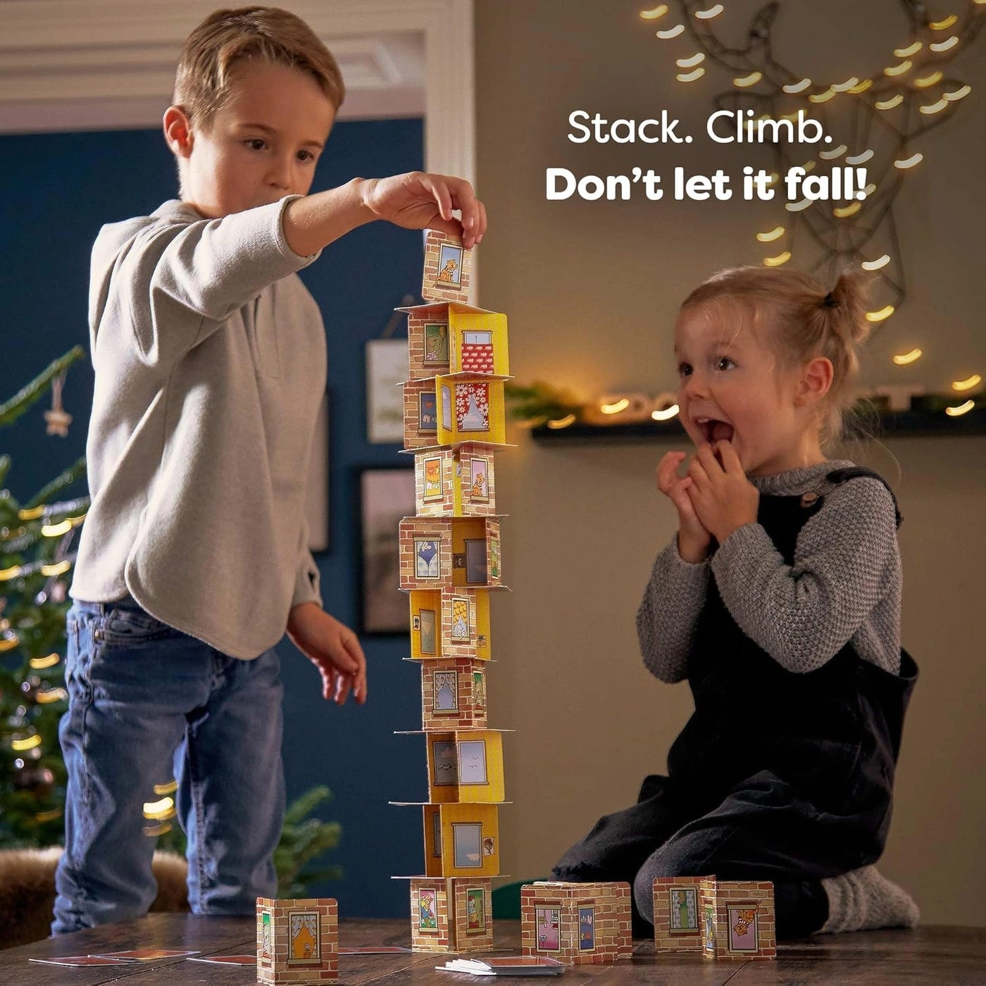 Rhino Hero - 5 years and up 62 pieces