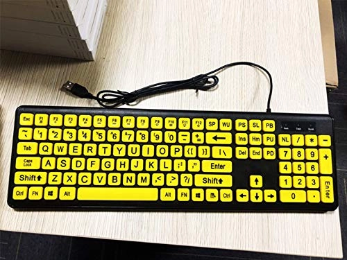 Large Print Keyboard - US Wired