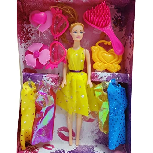 BonZeal Baby Doll Set - Birthday Gifts Hair Accessories Ages 3+