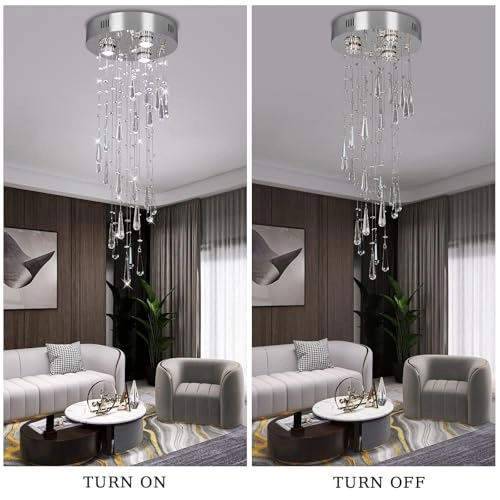 MP092-300 - Modern LED Crystal Chandelier