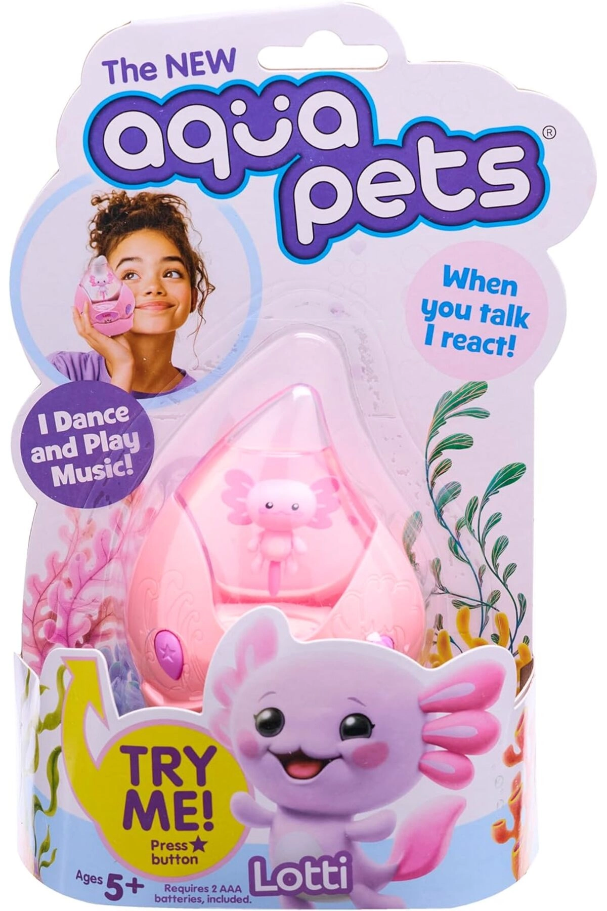 COLOR LAND CHILDRENS TOYS CENTER LLC Aquapets Lotti - 1 Piece