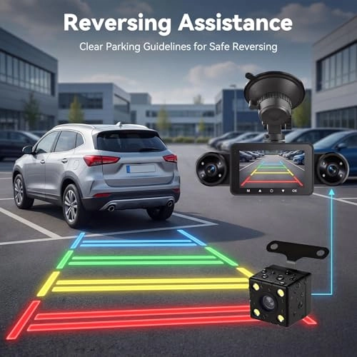 4 Channel Dash Cam - 1080P+720P+720P+480P