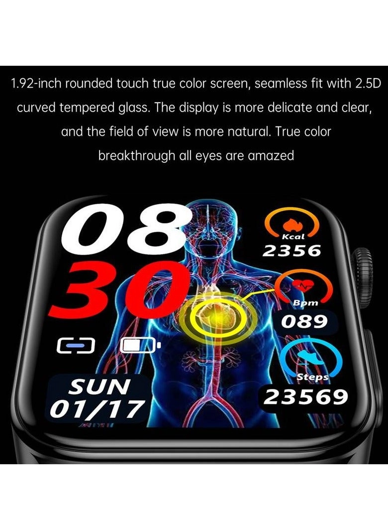 Health Smart Watch - Blood Glucose Monitoring Uric Acid Heart Rate