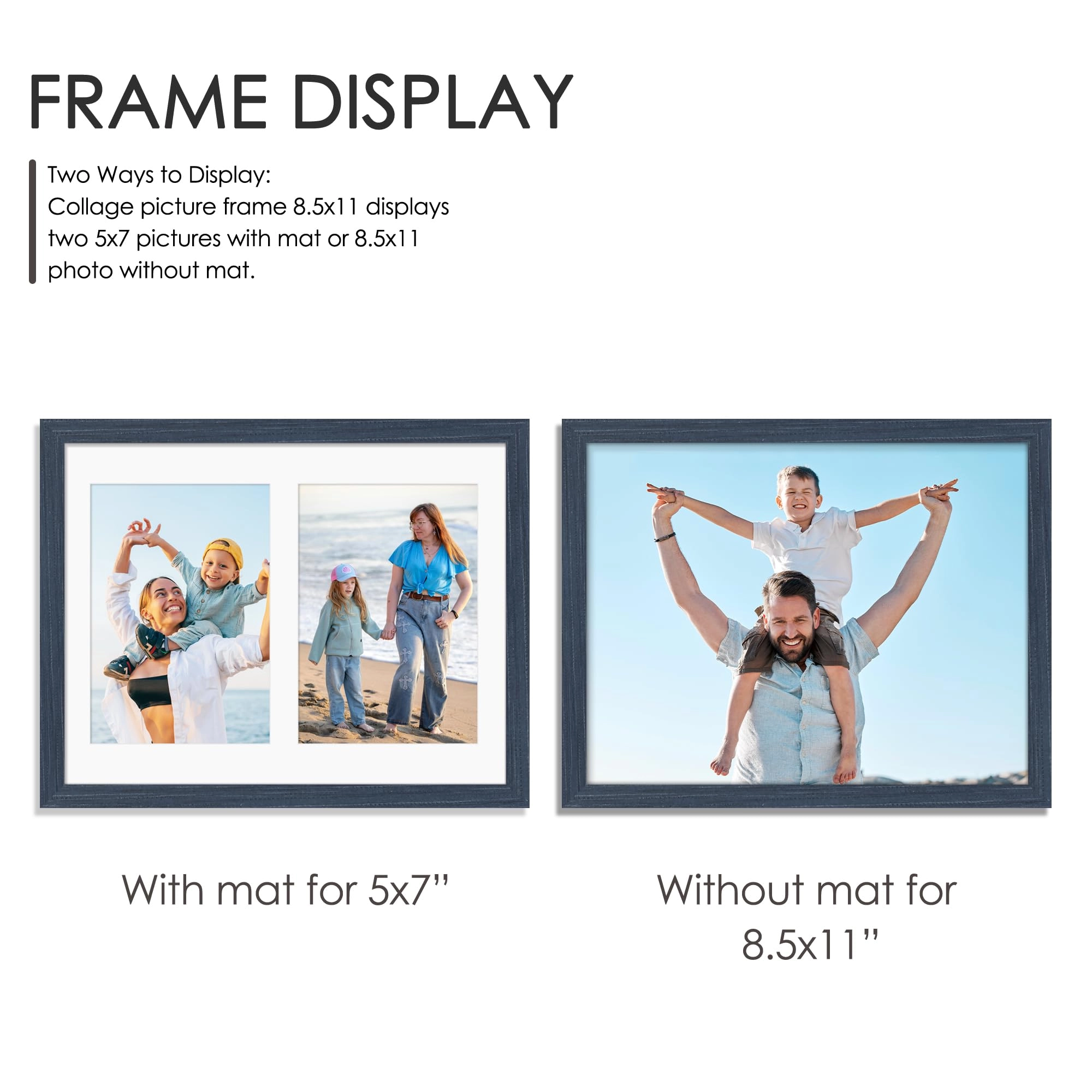 Double 5x7 Picture Frame