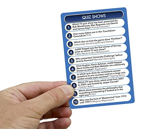 Top Trivia Film & Television - 1,000 Questions 50 Quiz Cards