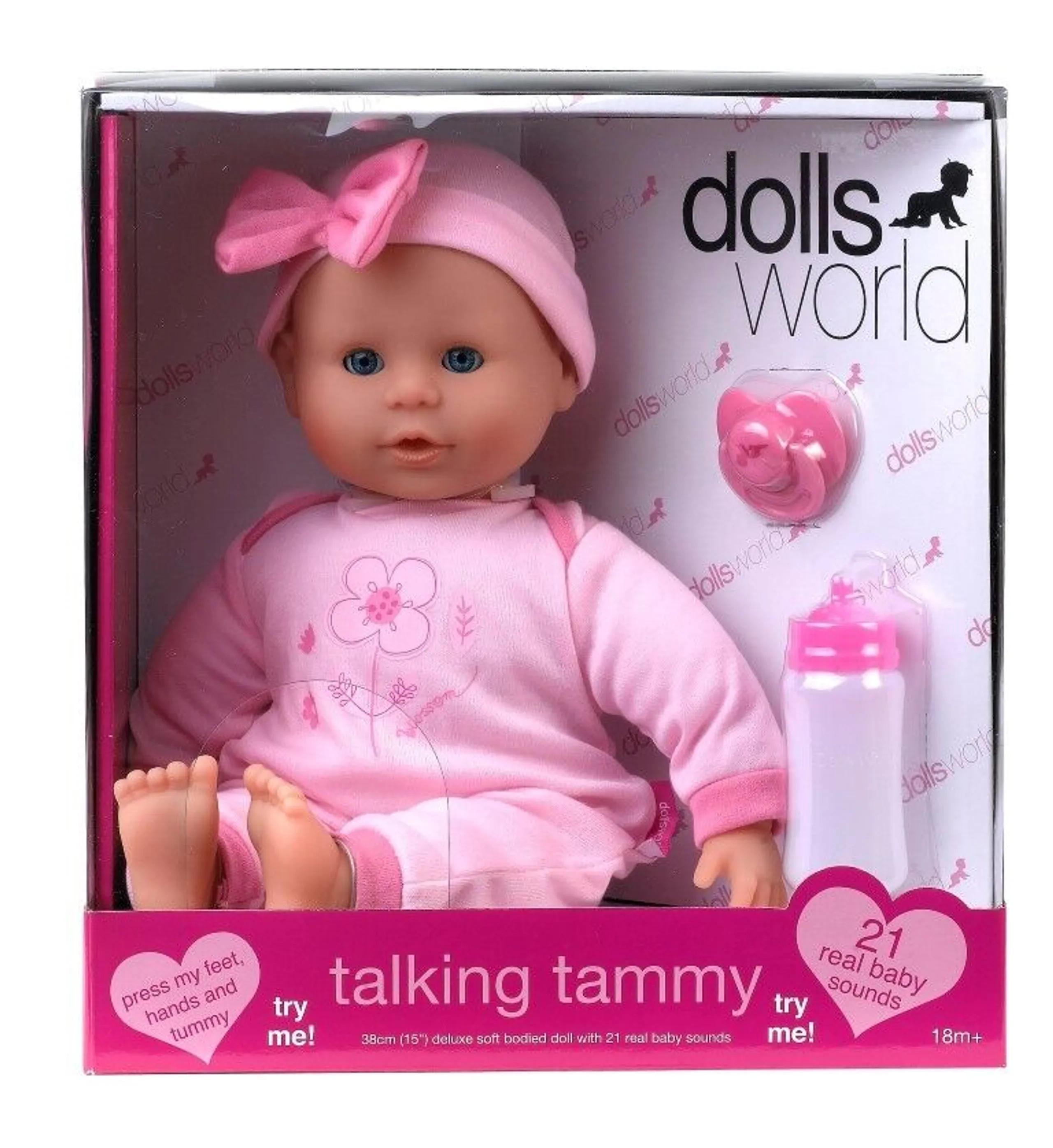 Tammy Doll - Talking 38 cm 21 sounds