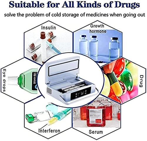 Insulin Cooler - Portable 2-8 Degrees 10200mAH