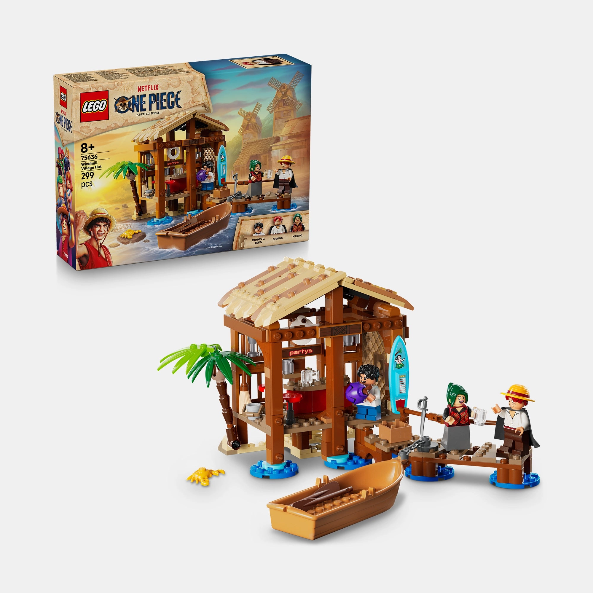 LEGO Windmill Village Hut - One Piece 299 pcs