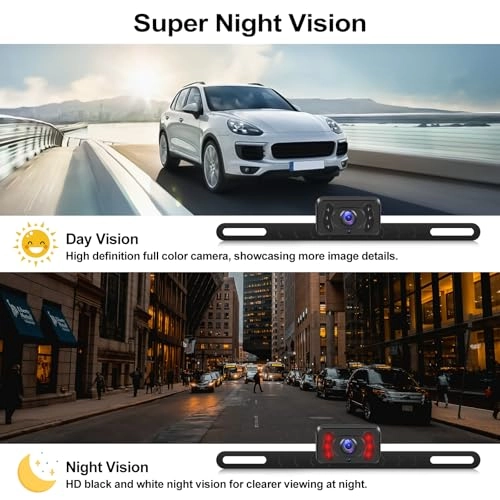 Wireless Rear View Camera Kit - Night Vision Wireless 1080P