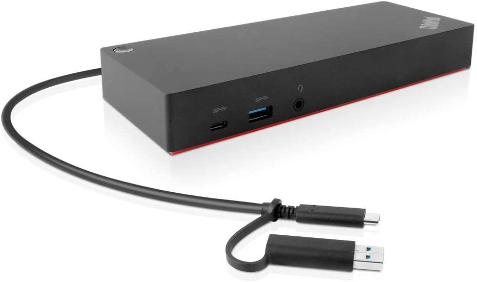 Thinkpad Hybrid USB-C With USB-A Dock - 40Af0135Us 3x USB 3.1 gen2 Gigabit Ethernet