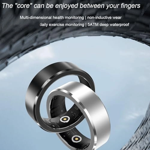 Smart Ring - Stainless Steel BLE5.1 18mAh