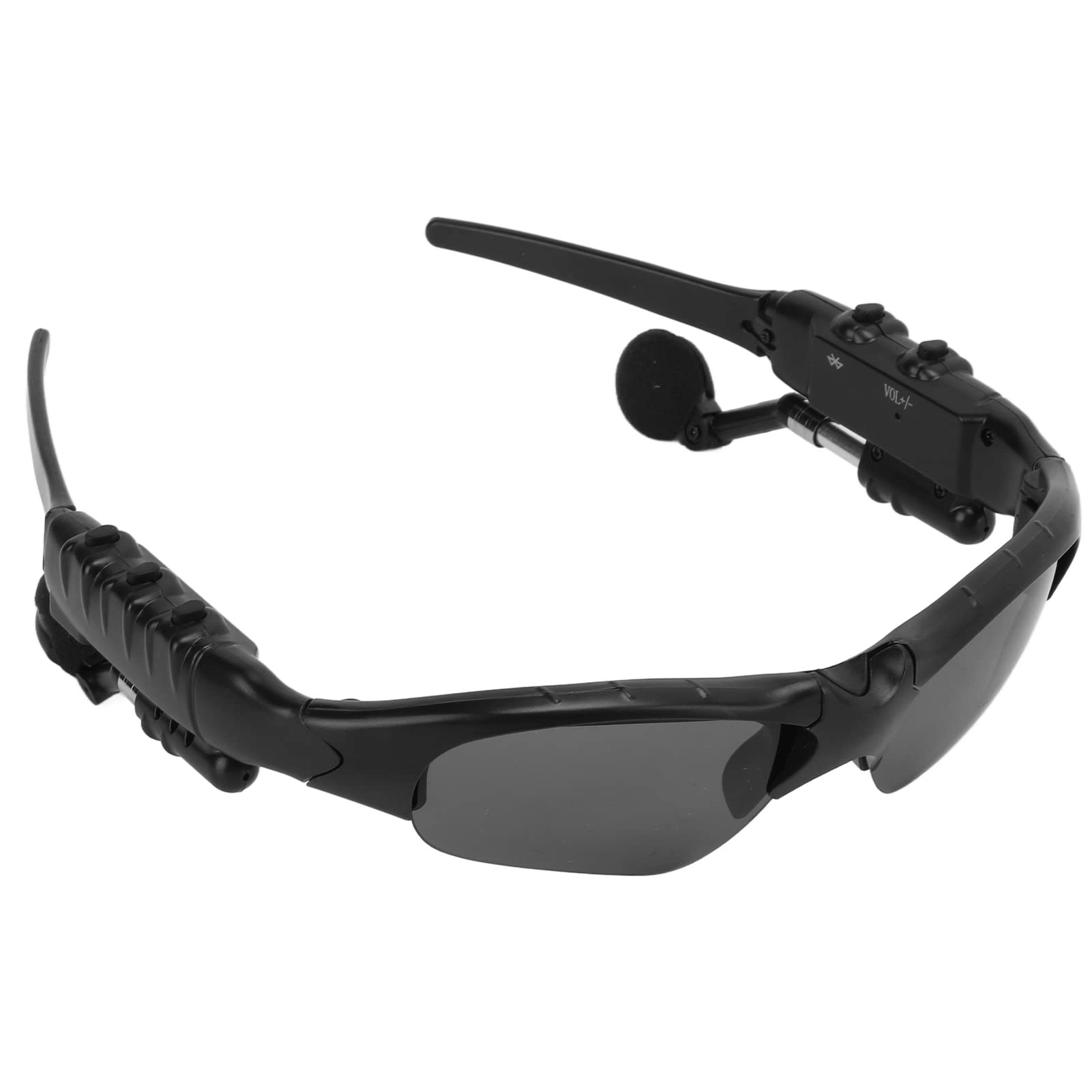 ASHATA Bluetooth Smart Wireless Sunglasses - Removable Polarized Stereo Hands-Free Headphones