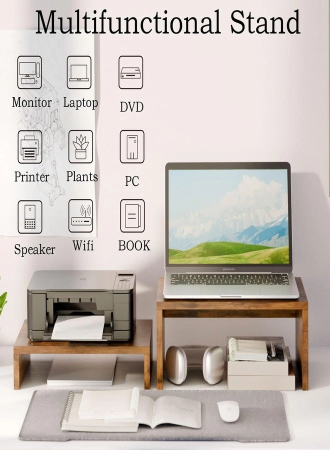 Adjustable Monitor Stand Riser Pack