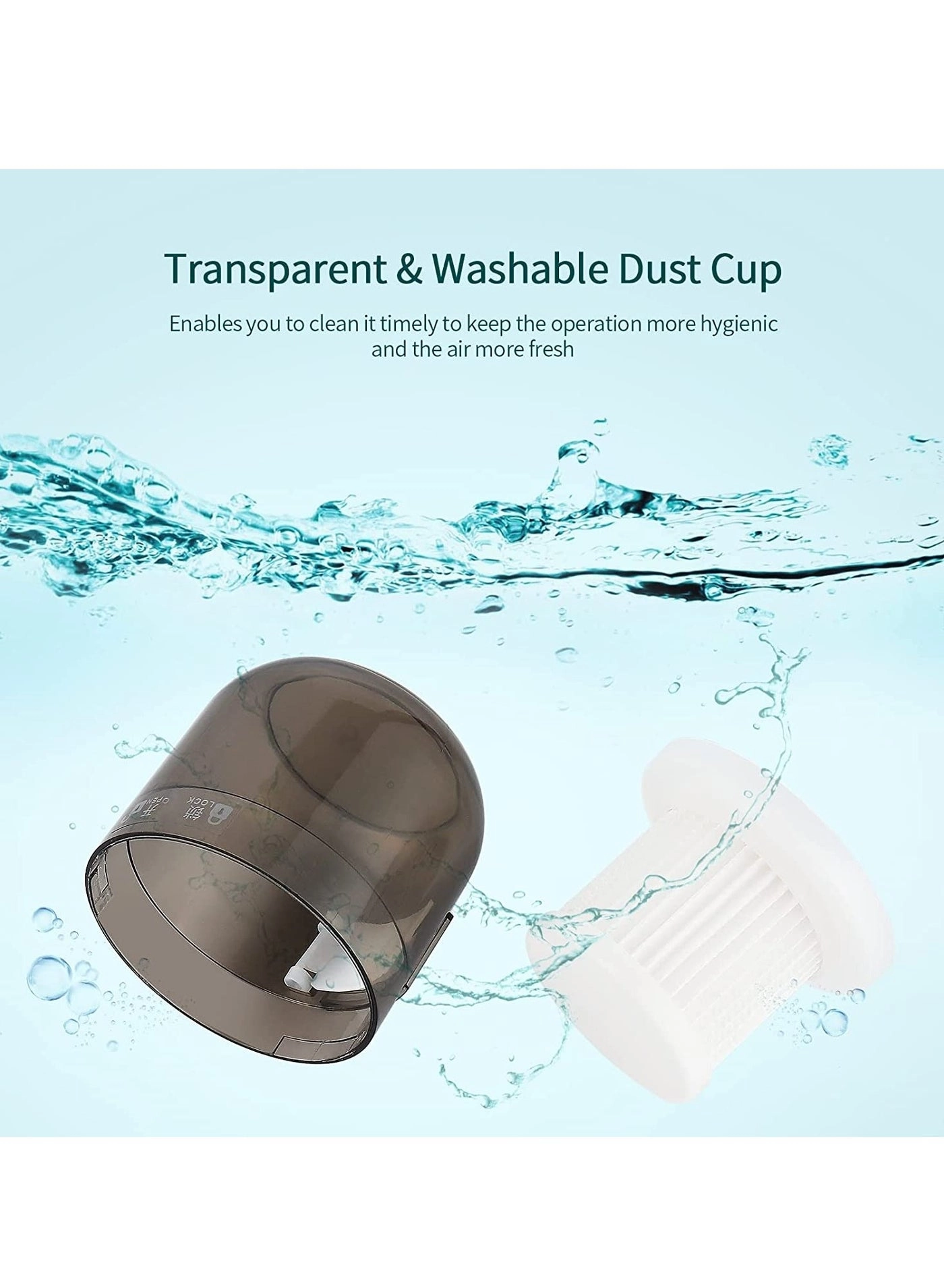 Mini Handheld UV Vacuum Cleaner - Cordless 55W