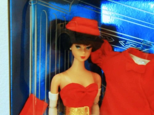 Silken Flame Barbie - Satin Collector Edition Brunette Ages 15+