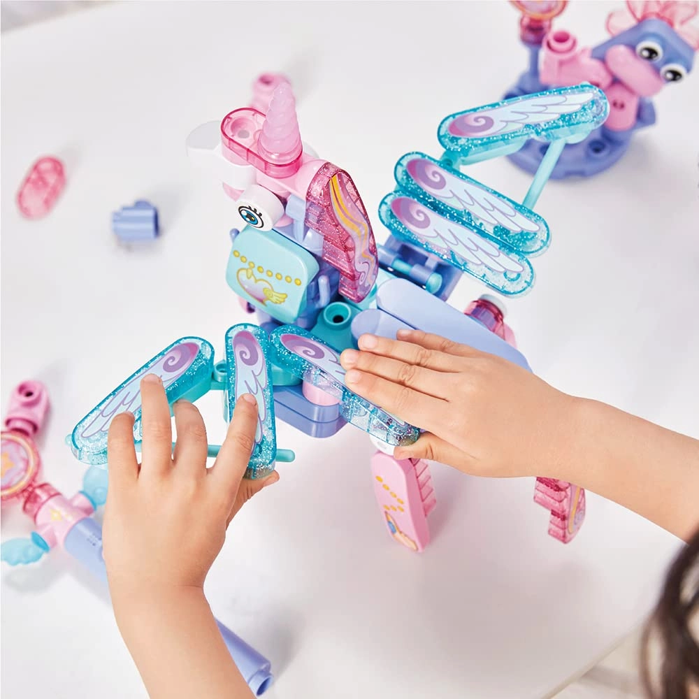 BOTZEES GO! Unicorn - 114 Piece Set Remote Control