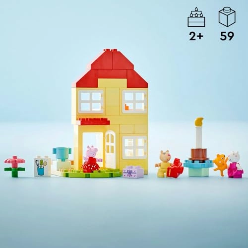 Peppa Pig LEGO DUPLO Birthday House Playset (10433)