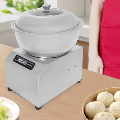 Commercial Spiral Dough Mixer Machine - 5KG/11LBS 1800W 2200W