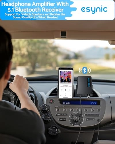 Headphone Amplifier - Bluetooth 5.1 3.5MM Rechargeable