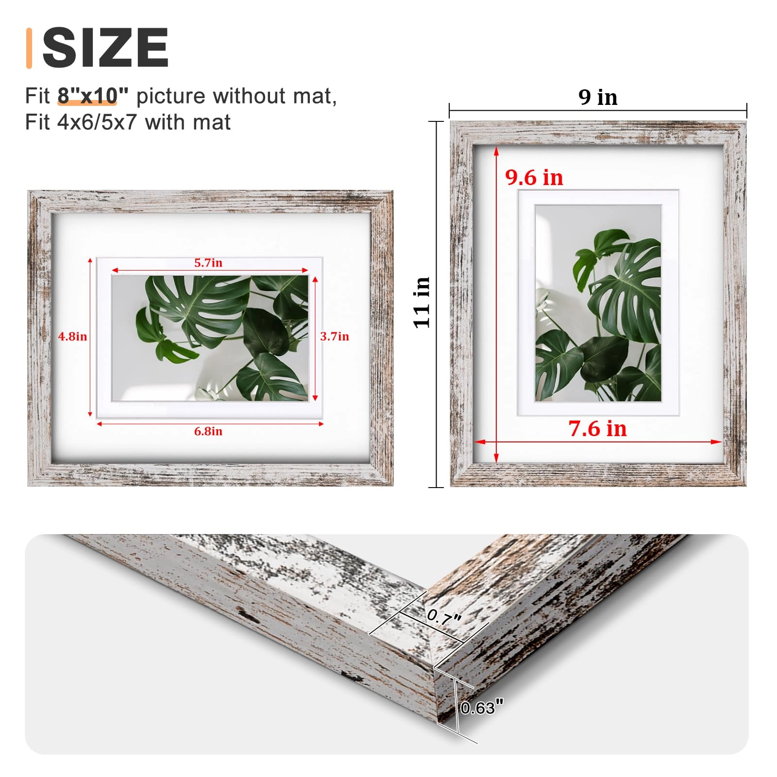 8x10 Picture Frames - 8x10 4