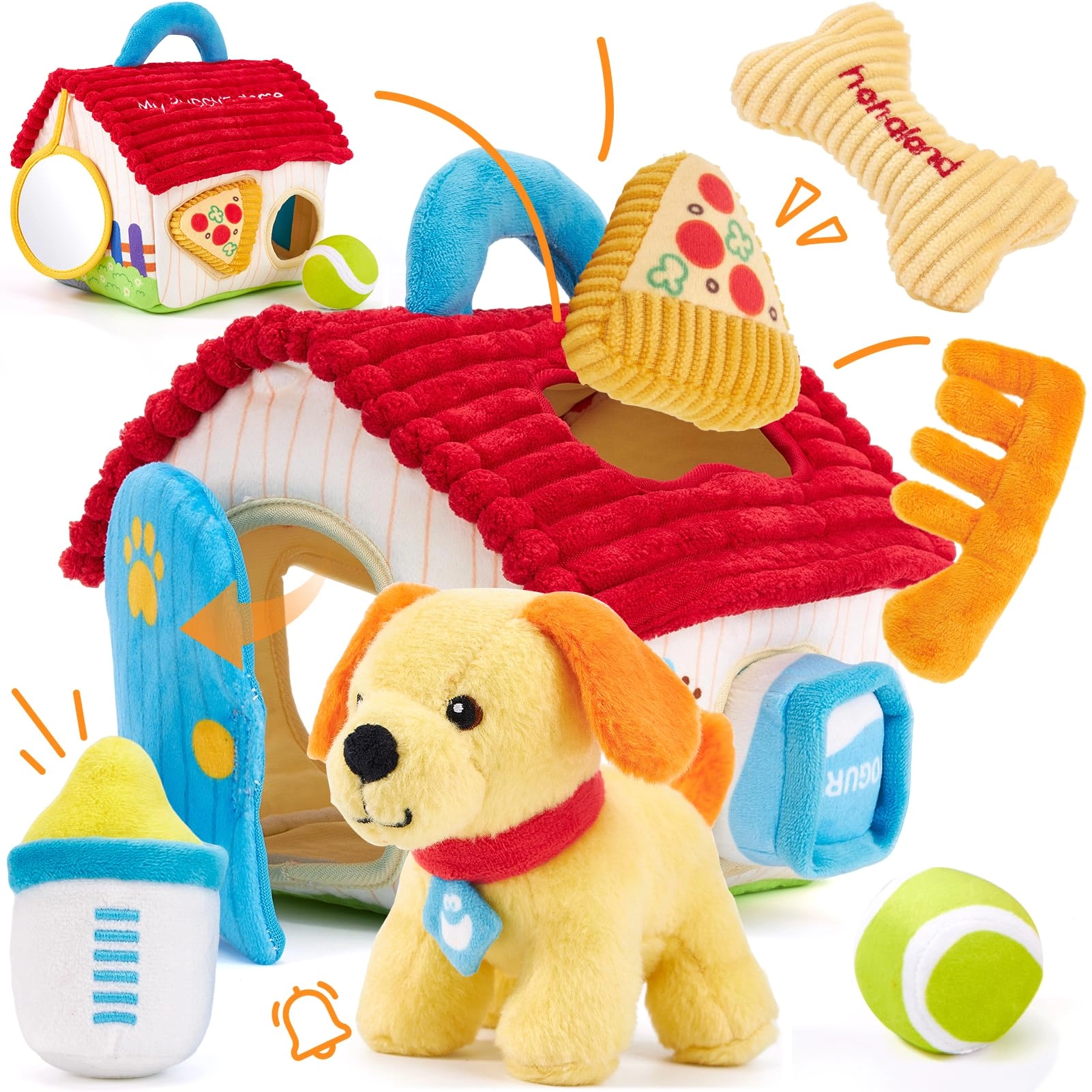 hahaland My Little Puppy's Home - 26.01 cm Polyester