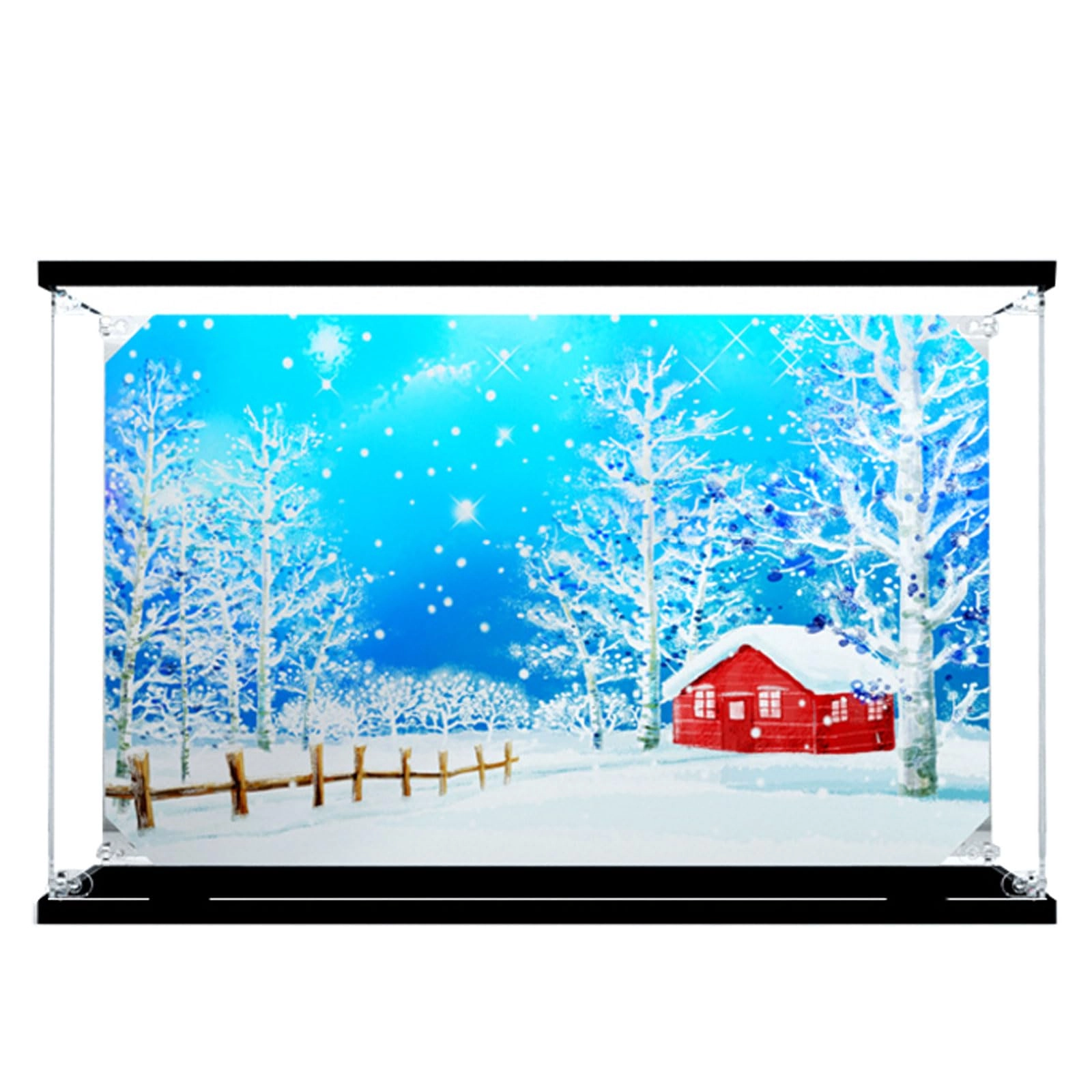 Clear Acrylic Display Case - for Lego 10275 model Dustproof 2MM