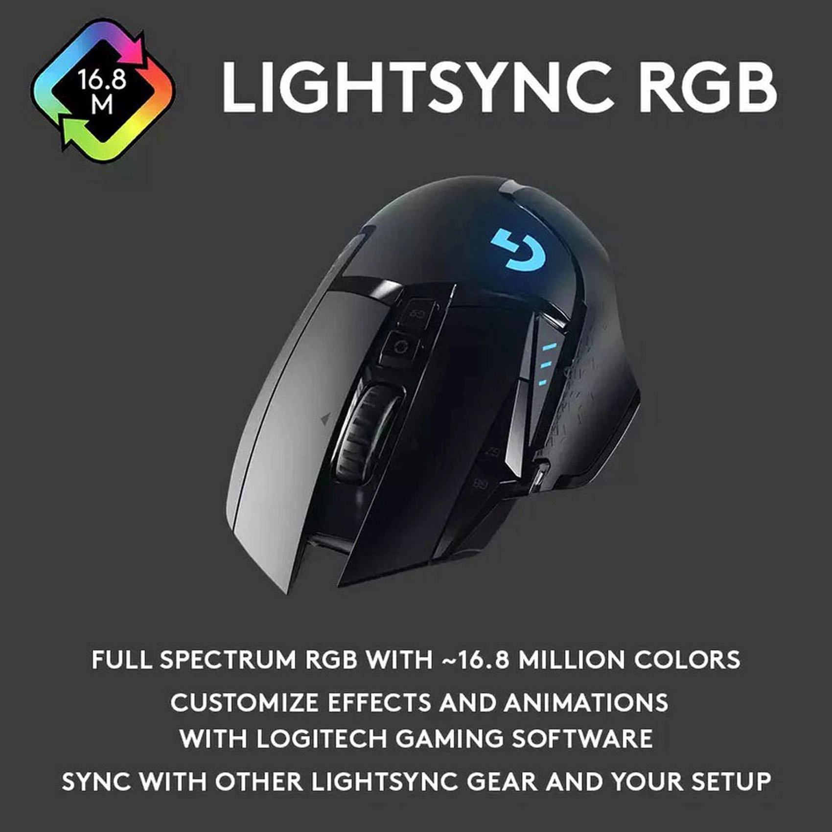 G502 LIGHTSPEED Gaming Mouse - Wireless