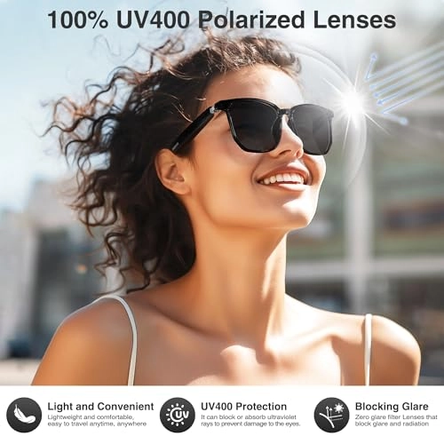 AI Translation Glasses - Wireless Bluetooth Real-Time Translation 144 Languages