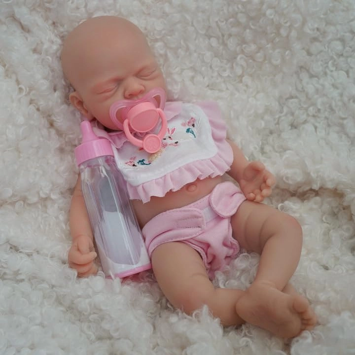 Reborn Baby Doll - 12" Micro Preemie 2lb