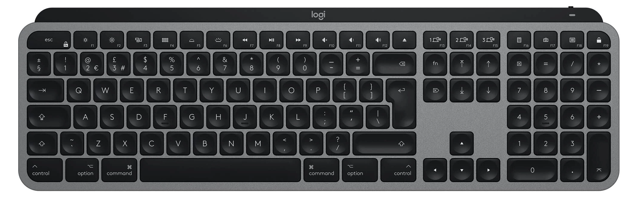 Logitech MX Keys for Mac - MA Wired/Wireless