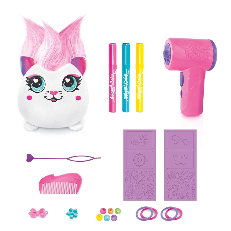Hair'iffic Squish Pal Airbrush Plush Kit - 6+ years