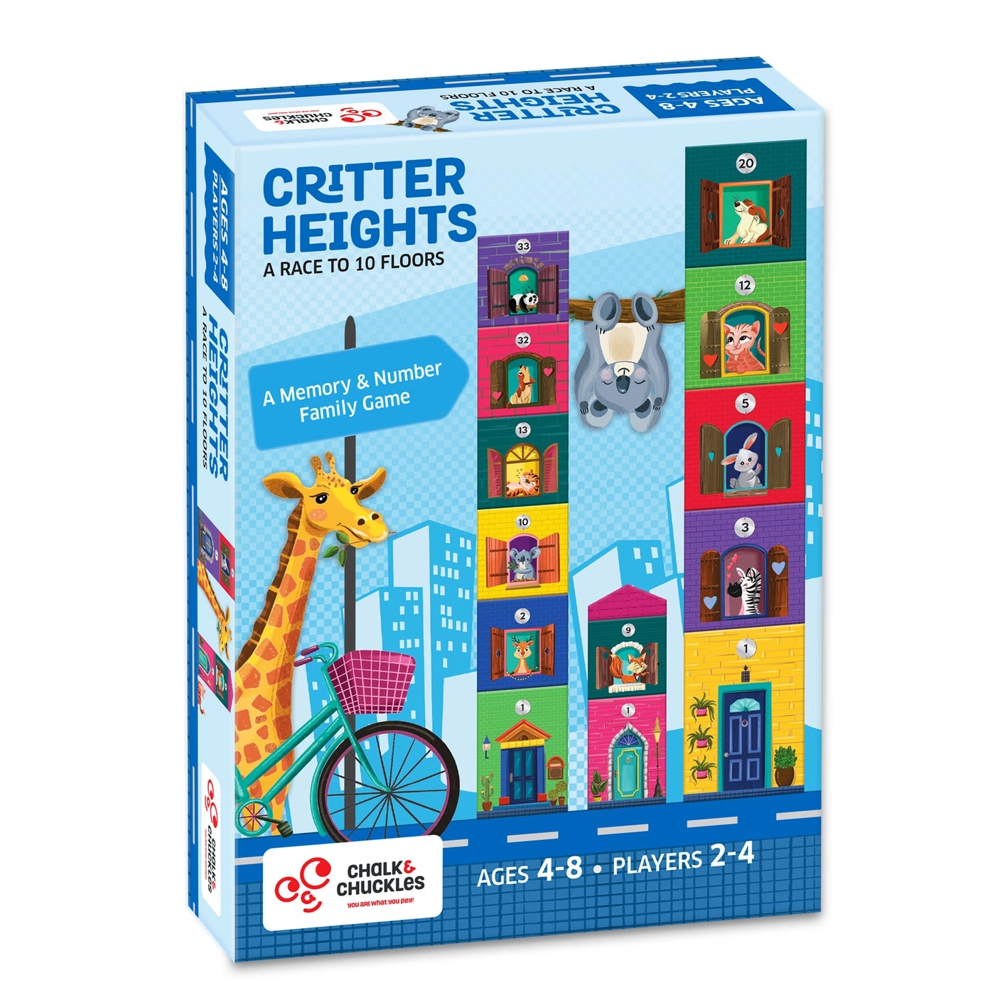 CHALK AND CHUCKLES Critter Heights - 7-12 years