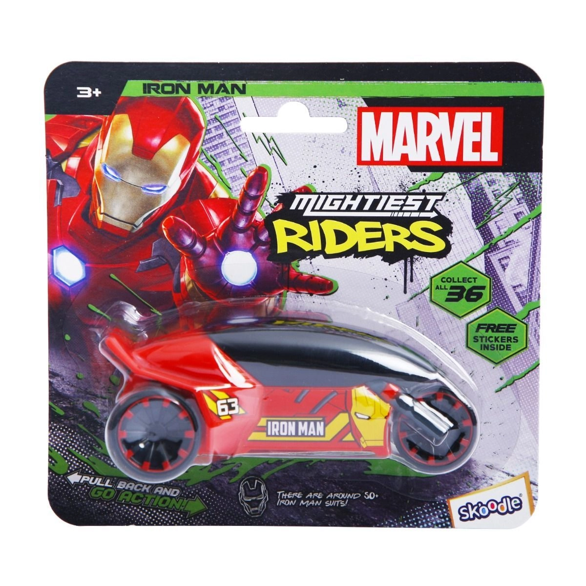 Mm Rider Ironman - 3 + Ironman (ALGT-SP15215)