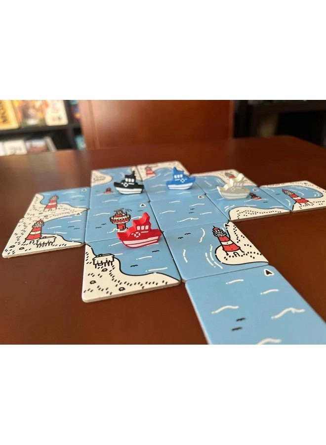 Beacon Patrol: Cooperative Coast Guard Adventure - Tile Placement Strategy Game