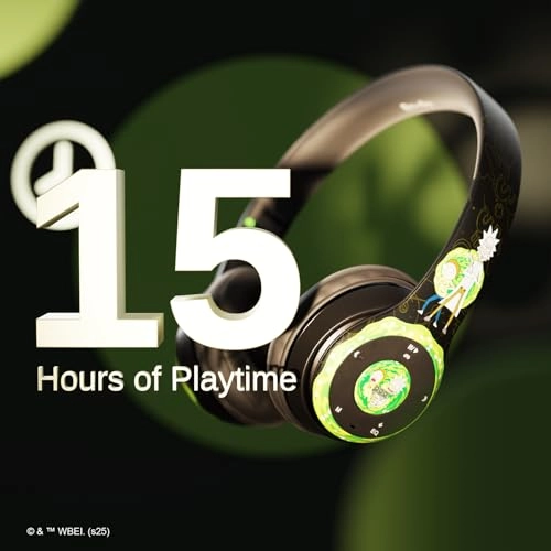 Rick and Morty Bluetooth Headphones Wireless Headphone