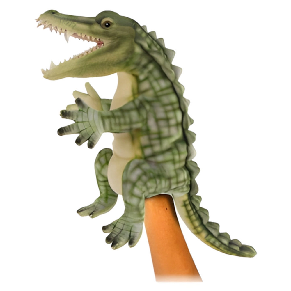 HANSA LOCAL Alligator Plush Toy - Realistic Green