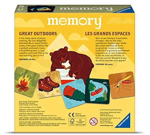 Great Outdoors Memory Game - 3+ 48 pieces