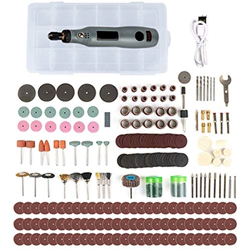 Cordless Drill - 1200rpm 3.2mm + Electric Engraving Pen - USB