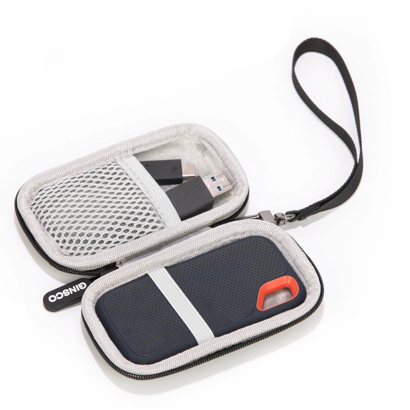 Ginsco Ultra-Compact Case - 500G/1TB/2TB/4TB/8TB